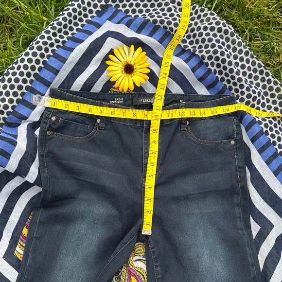 Liverpool Jeans Company Dark Blue Straight Leg Jeans - Picture 12 of 13